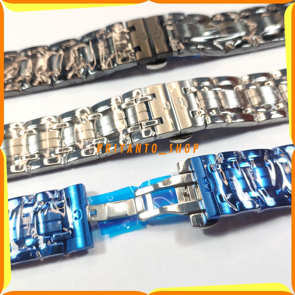 TALI JAM TANGAN RANTAI GEUSS GC GUESS COLLECTION 22MM PREMIUM STRAP WATCH BEND GC 22MM STAINLESS