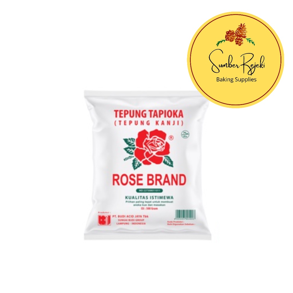 

Tepung Tapioka / Tepung Kanji Rose Brand 500 Gr