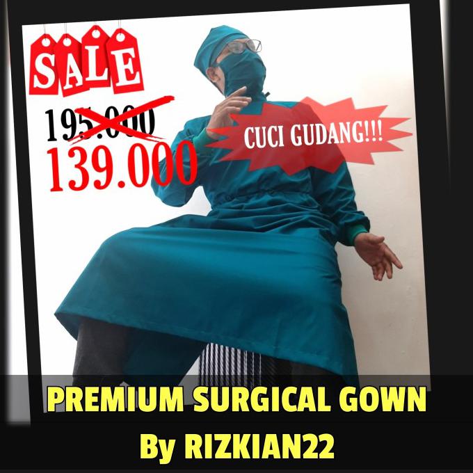 BAJU OPERASI JUBAH MEDIS Tosca Tua