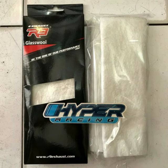 Glasswool R9 Peredam Knalpot