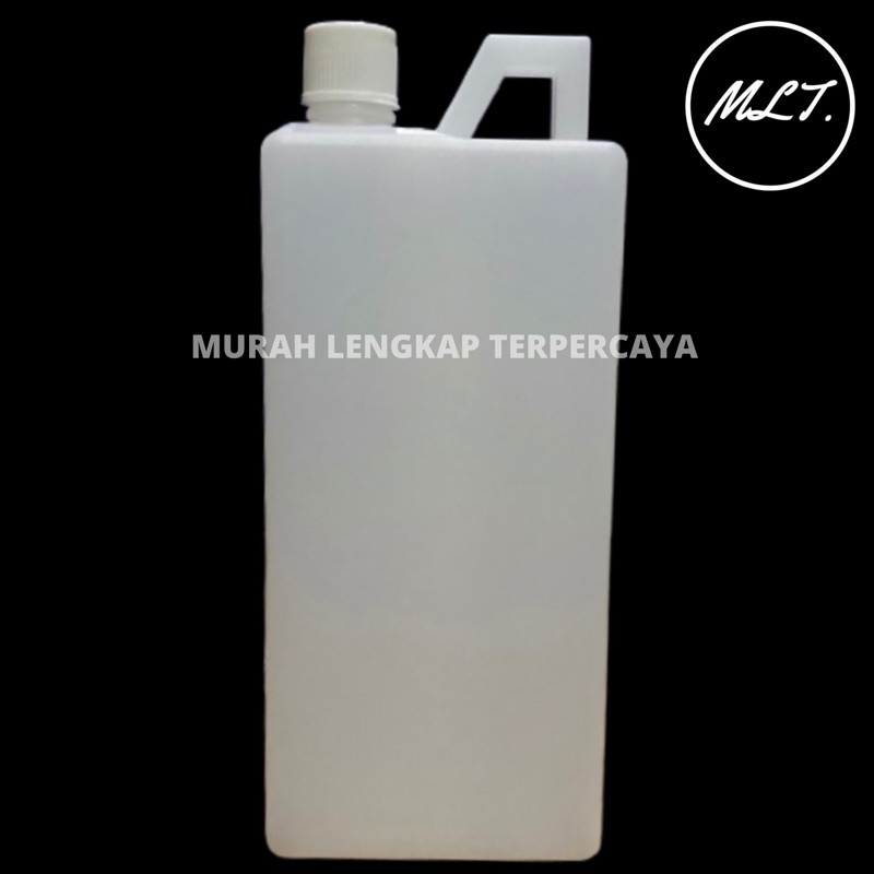 Jual Jerigen 1000ml Natural Non Segel Jerigen 1l Natural Nonsegel Jerigen 1liter Non Segel 0195