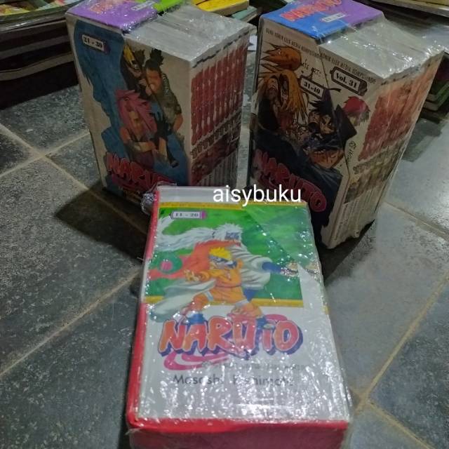 Boxset komik Naruto