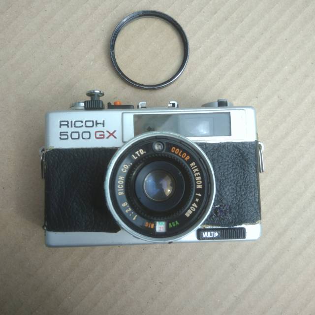 Kamera Analog Film  Rangefinder Ricoh 500gx dg UV Filter