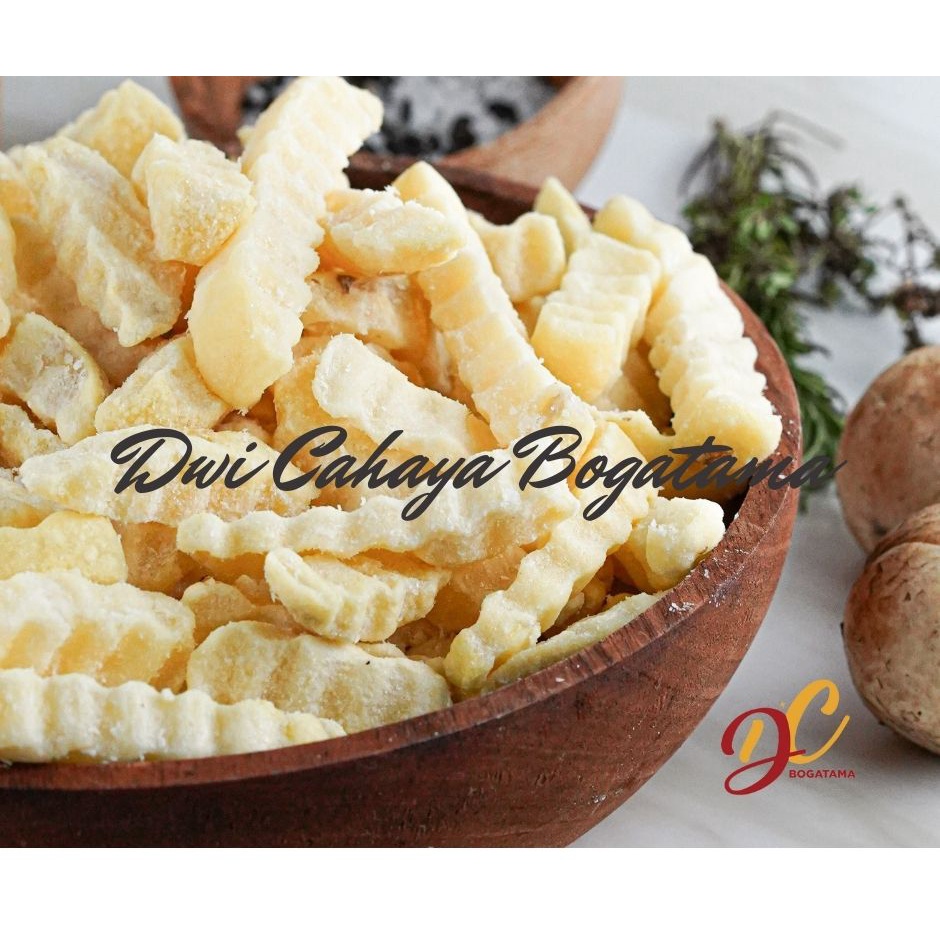 

Kentang potato crinkle cut 1kg