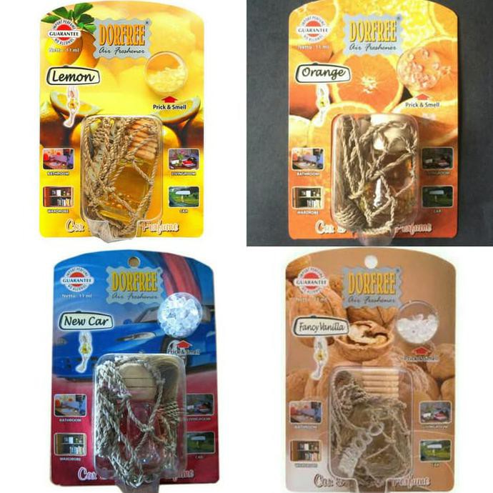 Sale Parfum Mobil / Parfum Dorfree Wangi Lemon, Orange, Vanilla Terbaru