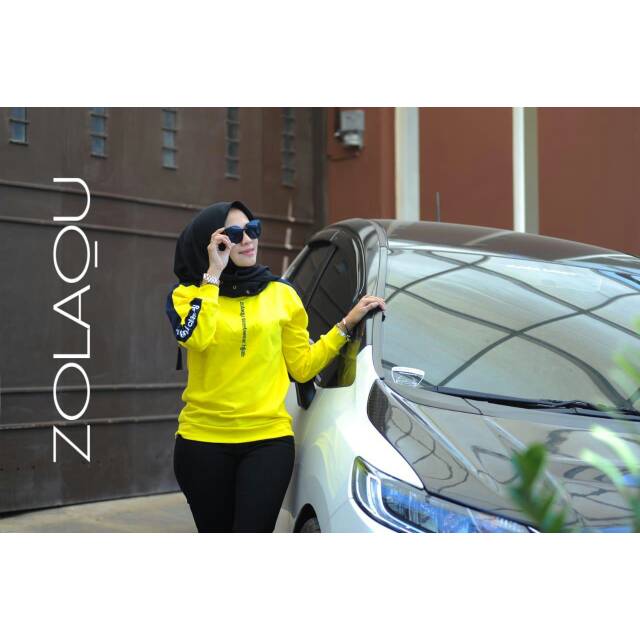 Kaos Zolaqu original terbaru kuning