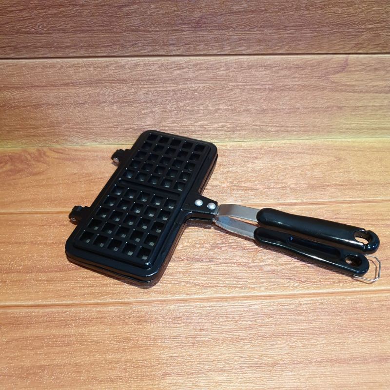 Waffle Maker Double Pan / Croufle Maker / Cetakan Waffle /Anti Lengket