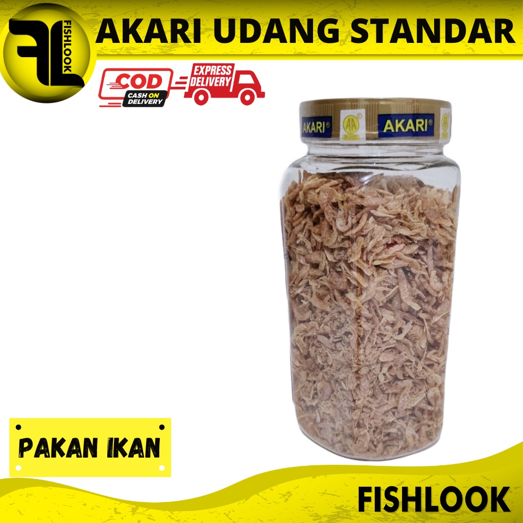 Akari Udang Kering Standar Makanan Ikan