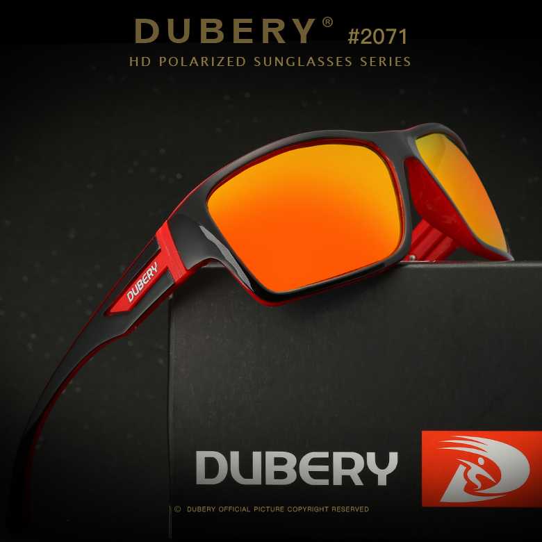 DUBERY Kacamata Pria Polarized Sunglasses - 2071
