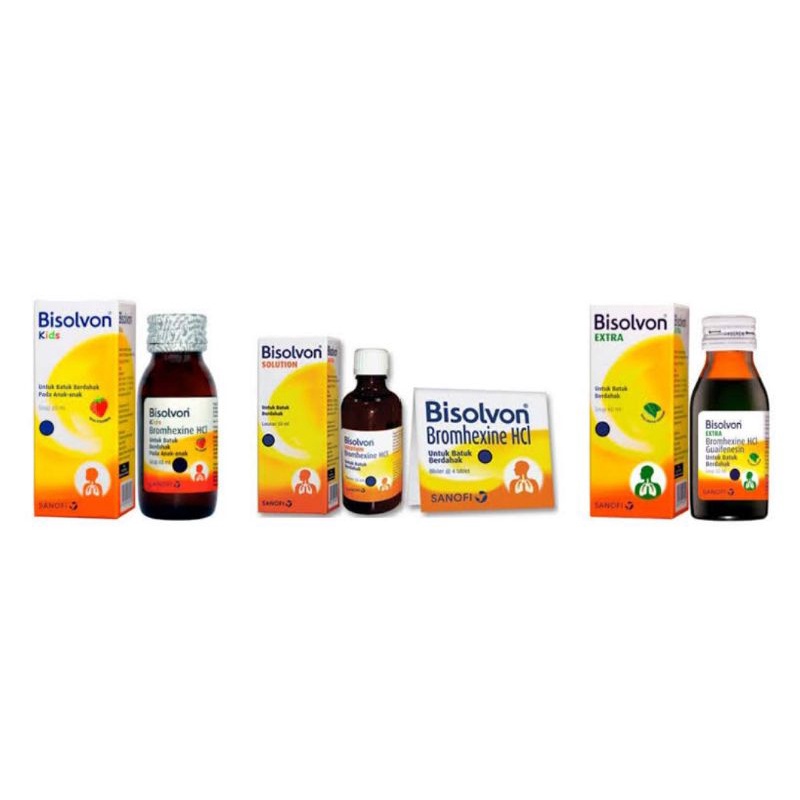 Bisolvon sirup/tablet