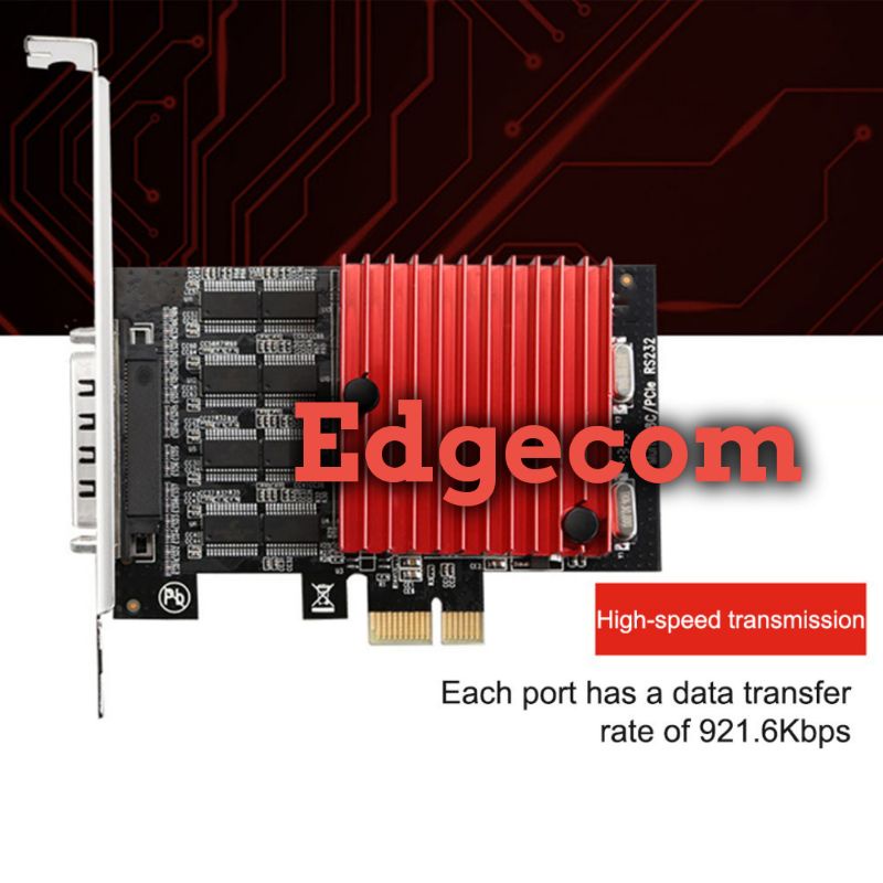 PCIE PCI EXPRESS Serial/RS232/DB9 8 Port Adapter Card