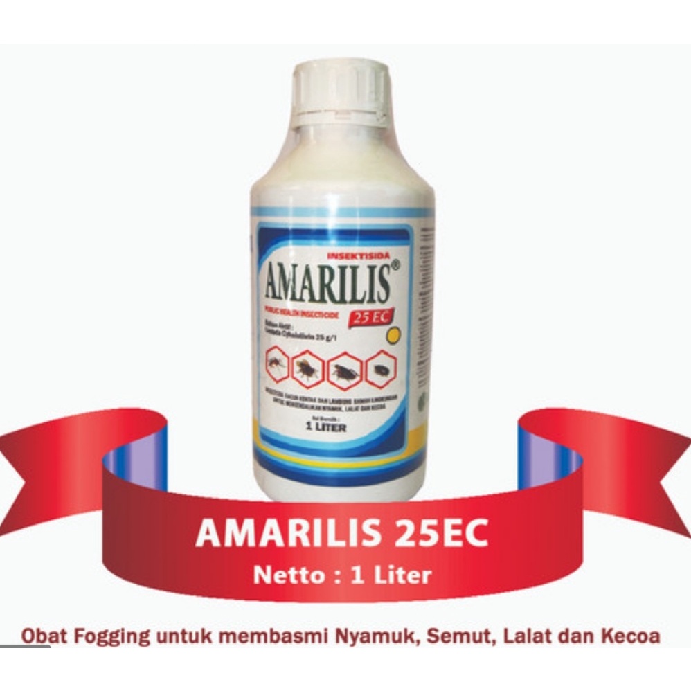 AMARILIS 1 LITER Obat pembasmi Anti Rayap Bahan Pengawet Kayu AMARILIS 25EC Fogging dan Pest Control Hama