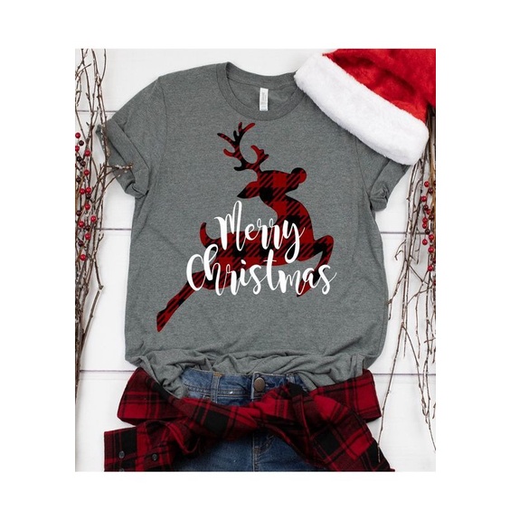 MYSTIQUE.ID-BAJU KAOS NATAL MERRY CHRISTMAS T-SHIRT LUCU DAN AESTHETIC