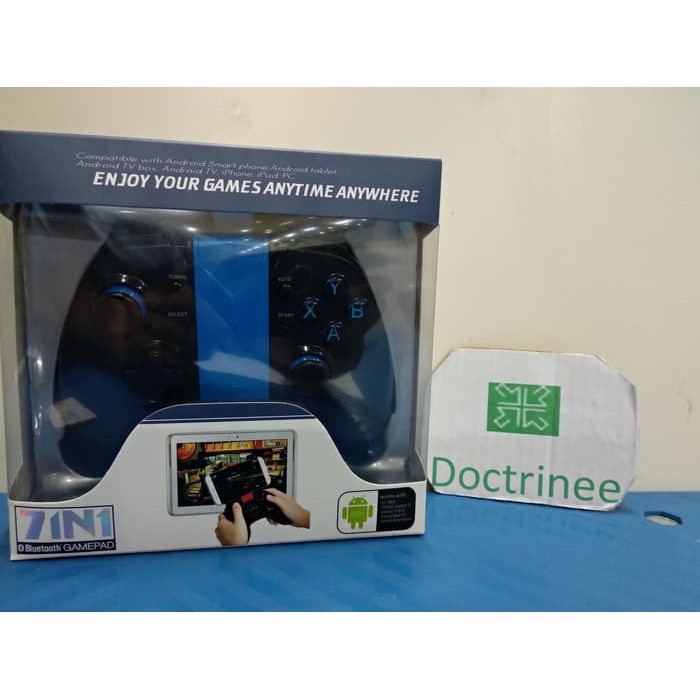 Gamepad joystick bluetooth android with stand 7004
