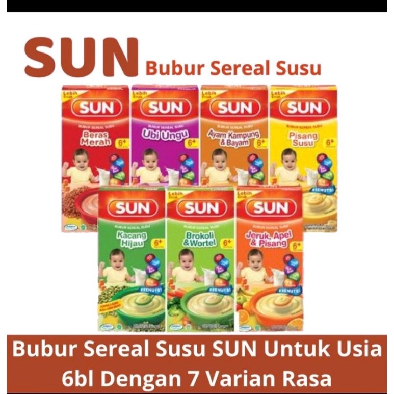 

SUN 6+ kemasan 120g EXP 2025