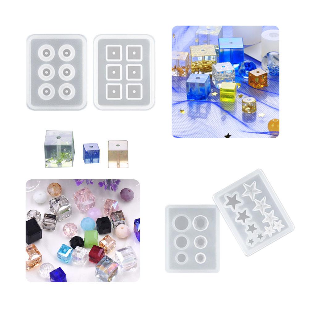 Cetakan Perhiasan Resin Cetakan Anting Resin Epoxy, Cetakan Liontin, Cetakan Gelang dan Kit