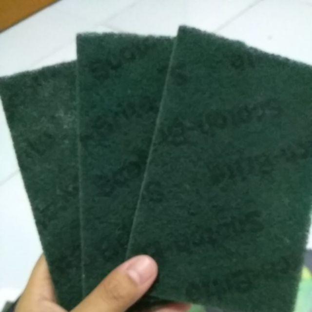 Sabut Cuci Piring Hijau Isi 3 Pcs