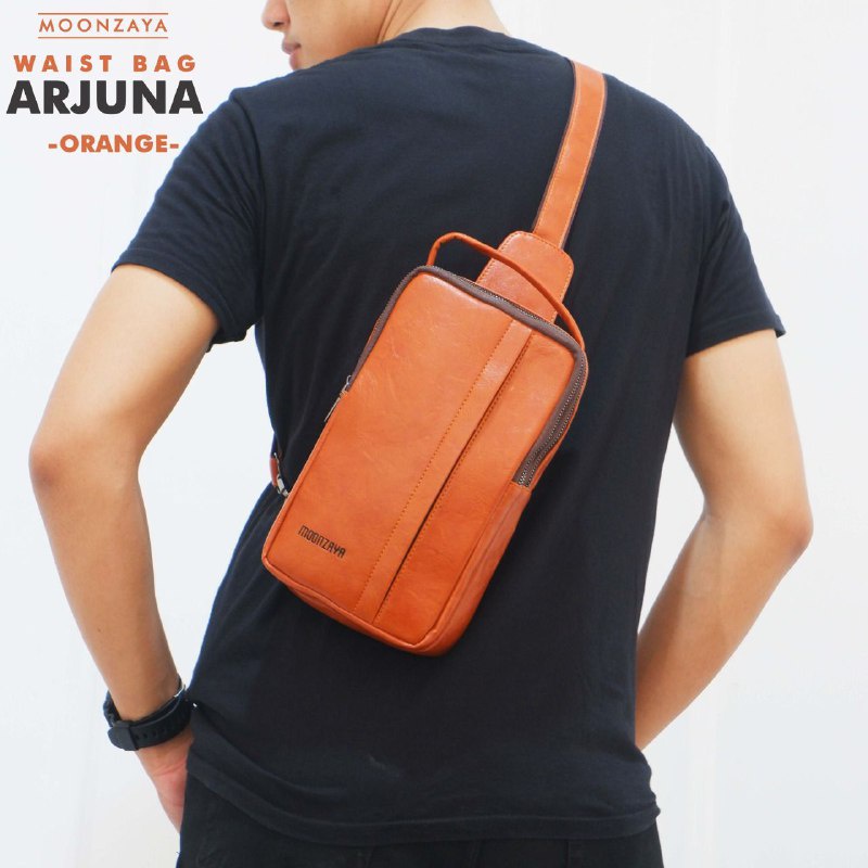 BEST SELLER WAISTBAG ARJUNA  | TAS SELEMPANG PRIA  | TAS WAISTBAG BY MOONZAYA