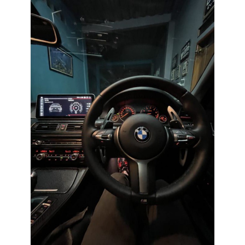 HEAD UNIT ANDROID 10.0 FLOATING SCREEN BMW F Series F10 SPEK TERTINGGI