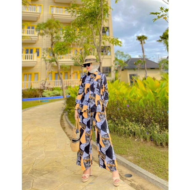 ONE SET PRILLY By MJS Homedress Original