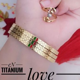 Titanium perhiasan wanita cantik n13