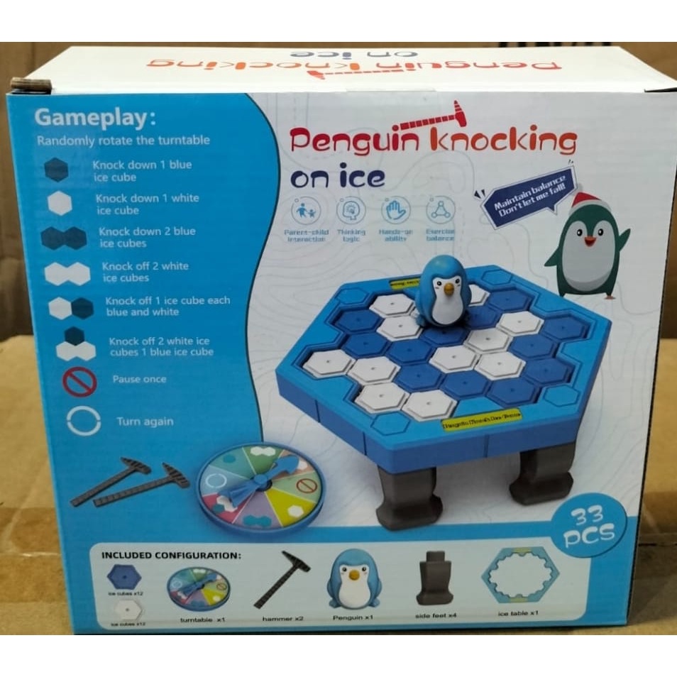 WE Penguin Trap, Mainan Save Penguin, Ice Breaking Penguin