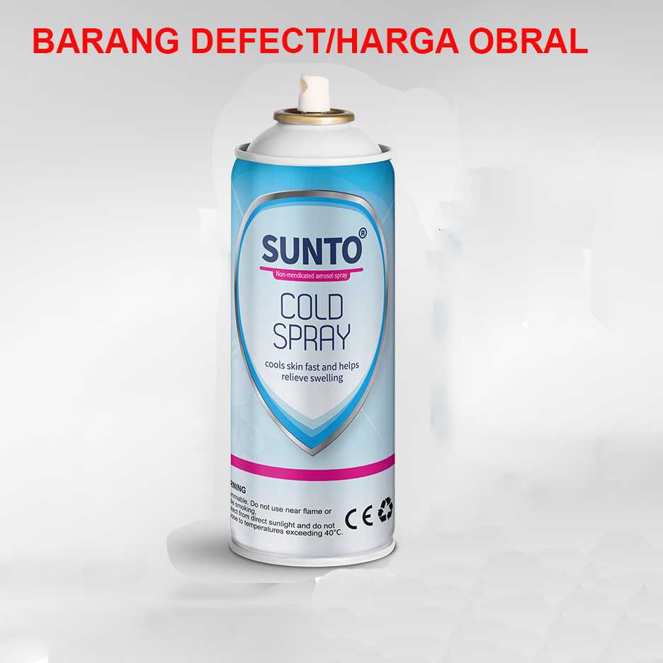Sunto Kompress Dingin Spray Sports Relieves ST2010 (OBRAL/DEFECT)