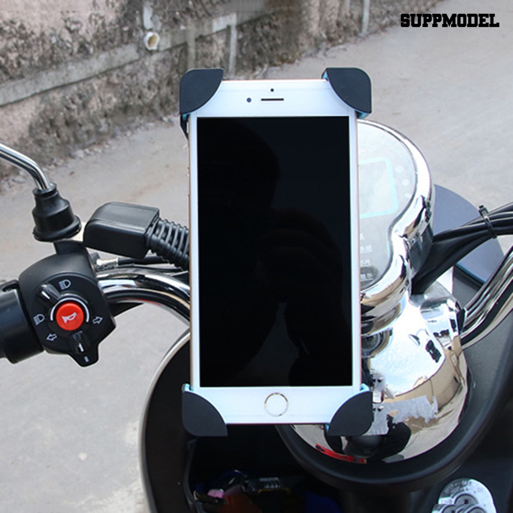 Sdl Mount Holder Hp / GPS Universal Rotasi 360 Derajat Untuk Sepeda / Motor