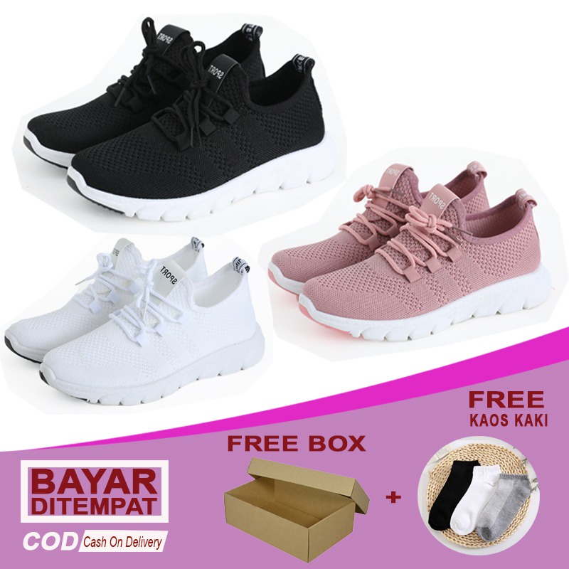 [ESSE] Hyejin Sepatu Sneakers Wanita Sport Shoes W8