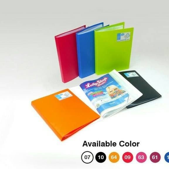 

CODE497 Display book folio f4 isi 20 pocket Bantex / clear holder