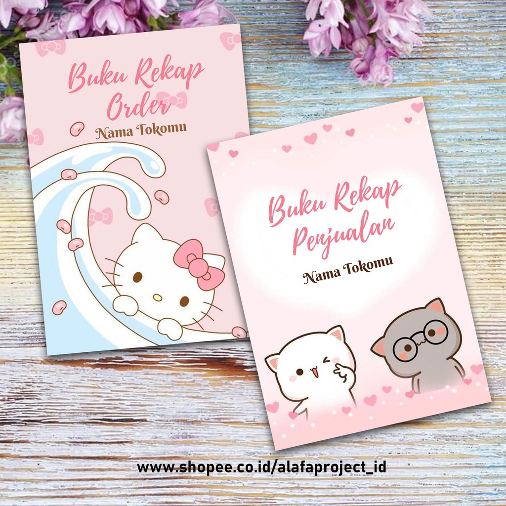 

AlafaProject 024-025 Buku Rekap Order / Buku Rekap Stock / Buku Rekap Penjualan Online Shop