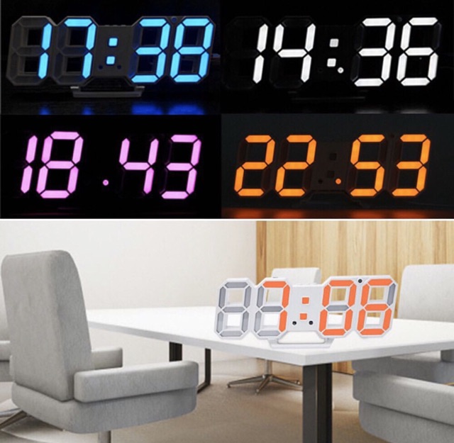 digital clock lamp / jam digital / jam lampu / jam led