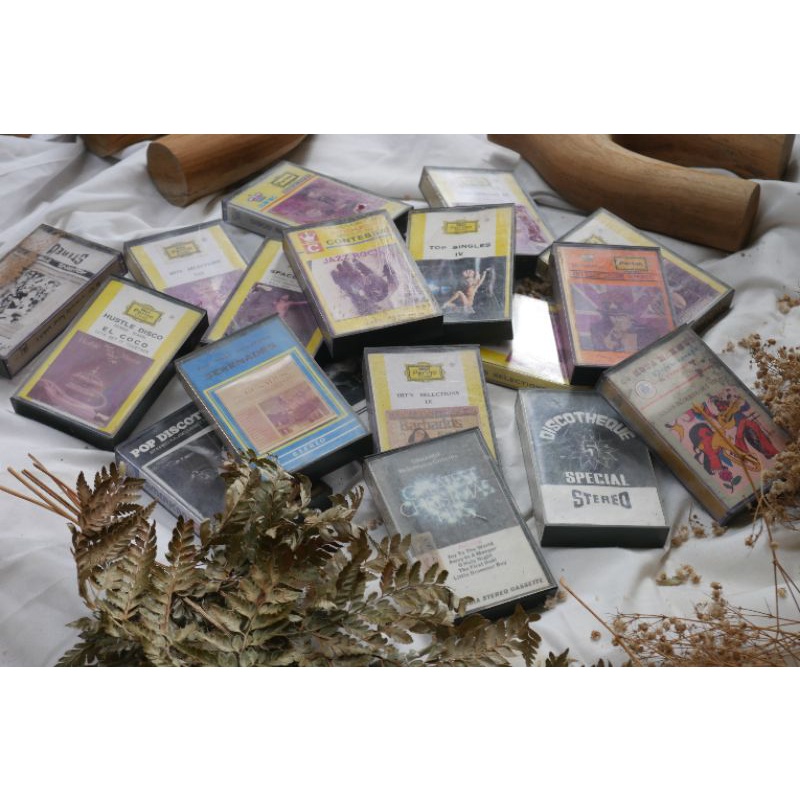 Kaset Pita Bekas Dekorasi Pajangan Hiasan Aesthetic Retro