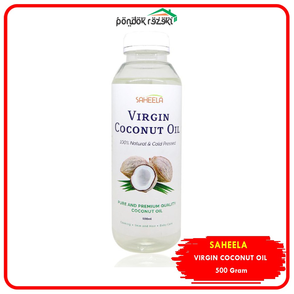 

VCO Saheela 500 ml Virgin Coconut Oil Minyak Kelapa