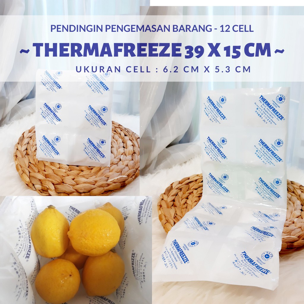 jel pendingin Thermafreeze isi ice pack Pendingin ikan ice pack bulat  Thermafreeze