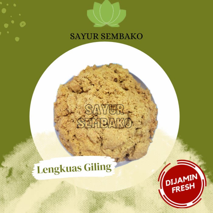 

Lengkuas Giling / Laos giling (250gr)