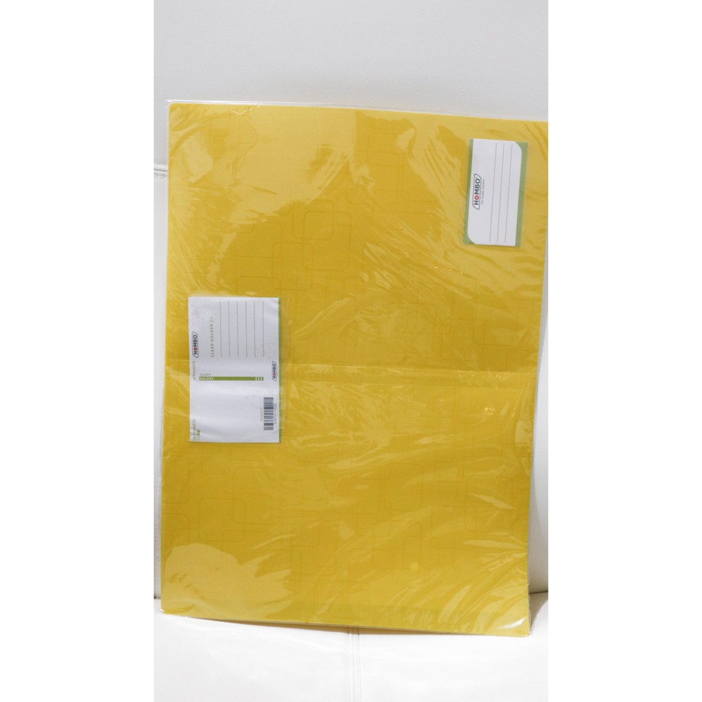 

Clear Holder 40 Lembar Hombo Folio Atk - Yellow