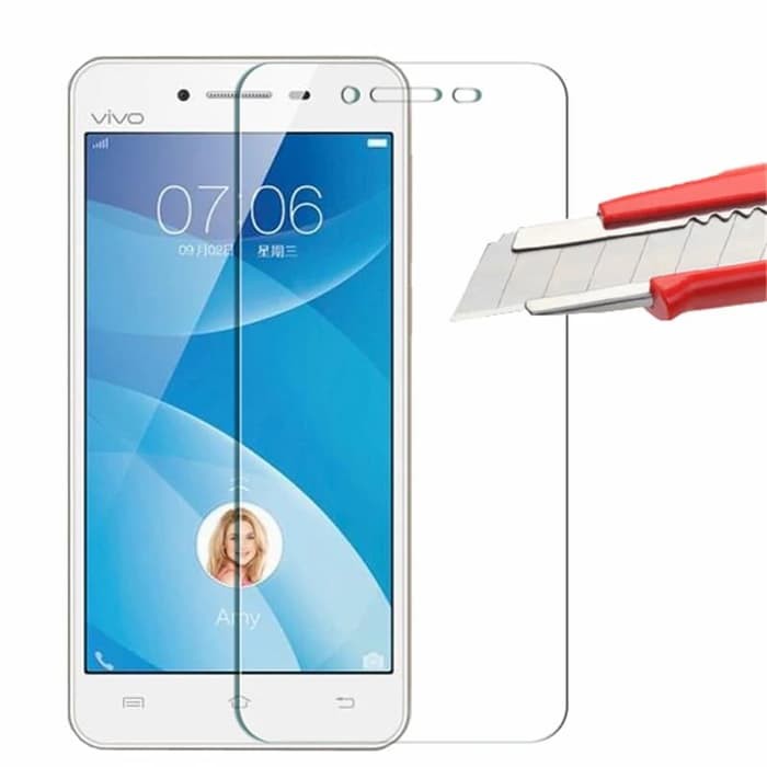 TEMPERED GLASS VIVO Y55 ANTI GORES KACA FULL BENING - SCREEN PROTECTOR