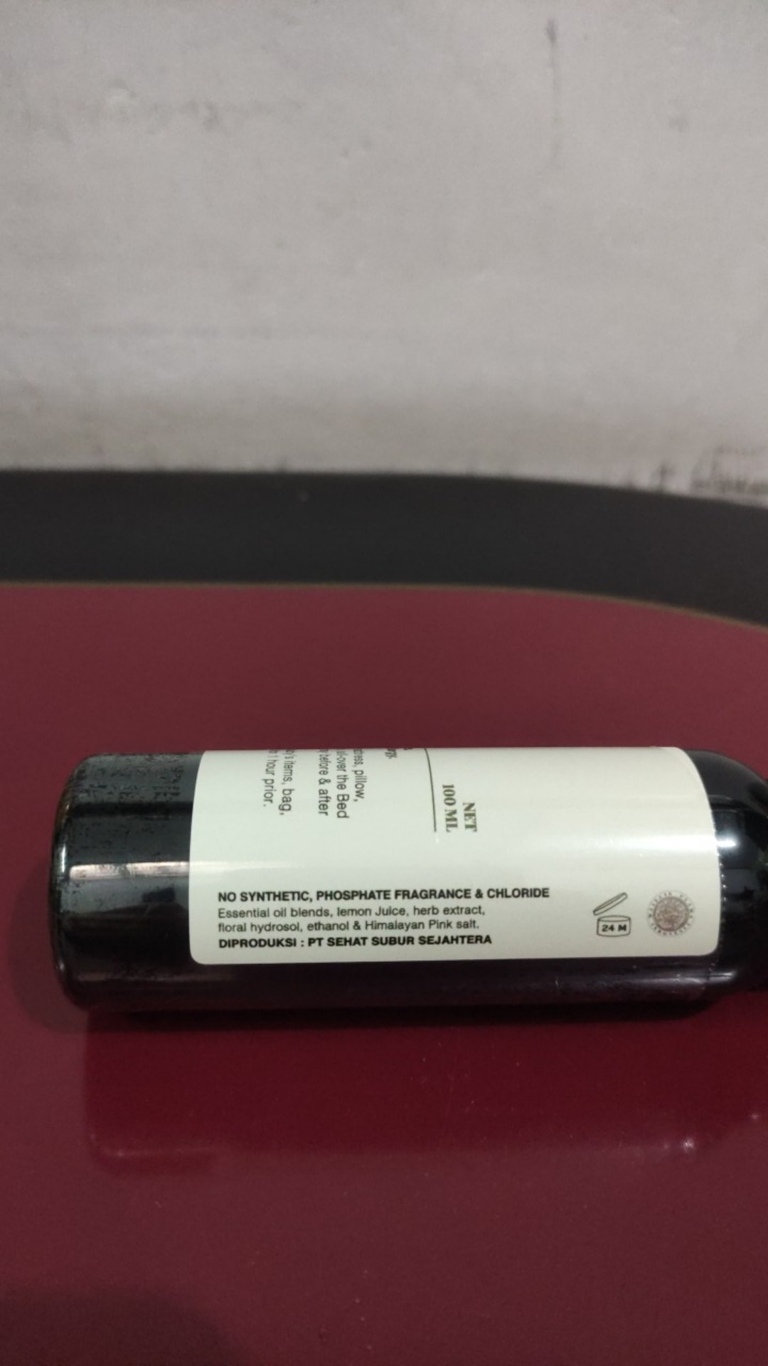 Fog Apothecary Linen Spray |anti-tungau & Kutu Debu