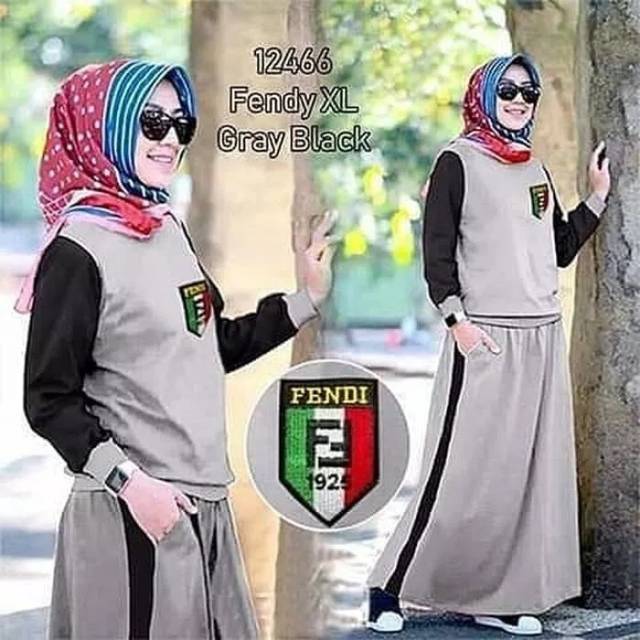Setelan muslim wanita pakaian setelan muslim baju setelan fashion wanita
