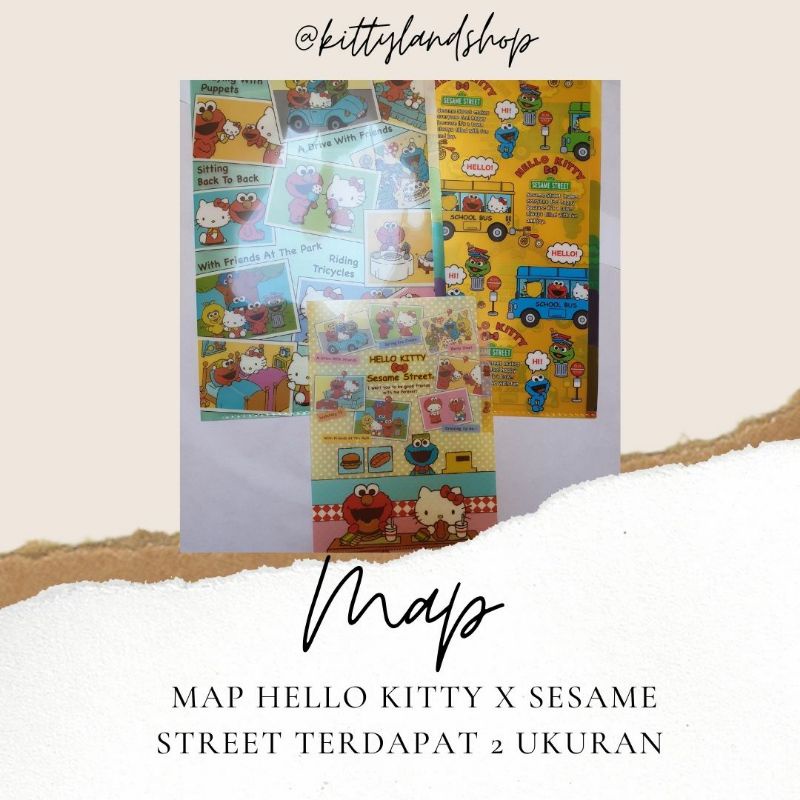 

MAP / FOLDER / SANRIO X SESAME STREET / MAP FILE
