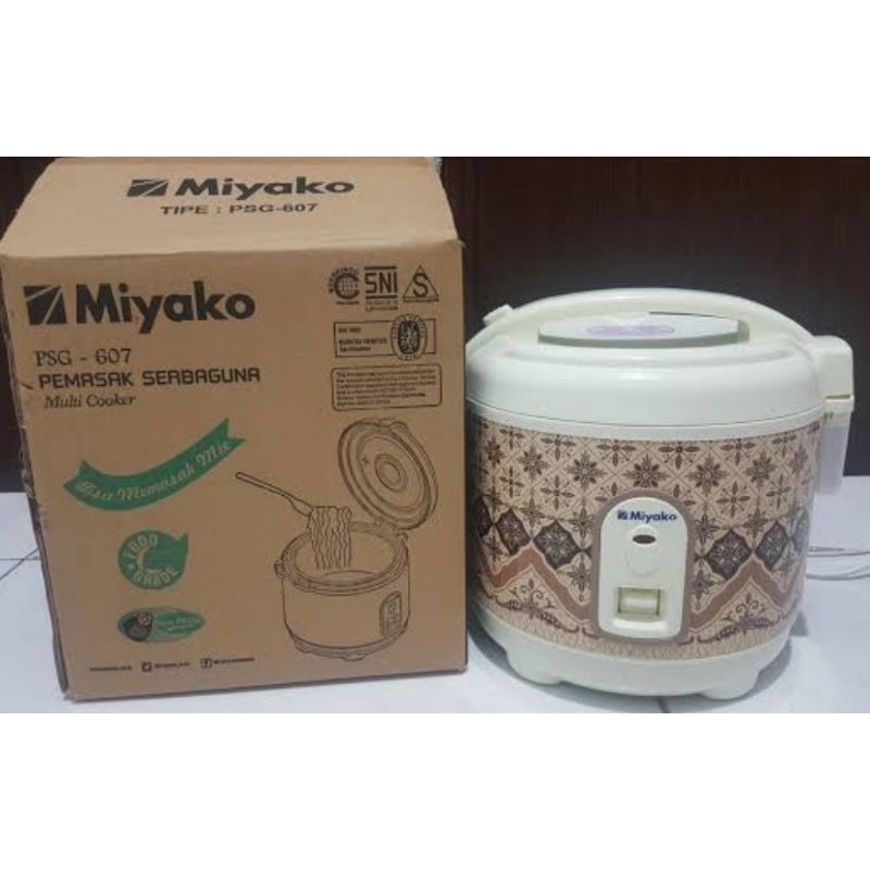 Rice cooker Miyako 0,6 liter PSG-607