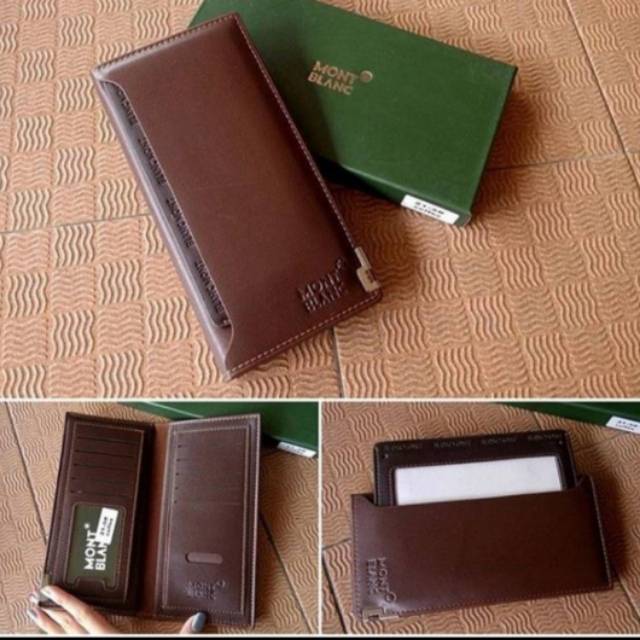 DOMPET PRIA MONT BLANC PANJANG ASLI IMPORT