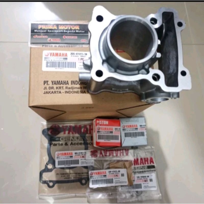 BLOK SEHER LEXI 125 CYLINDER BLOK LEXI 125 SET ORI YAMAHA YGP