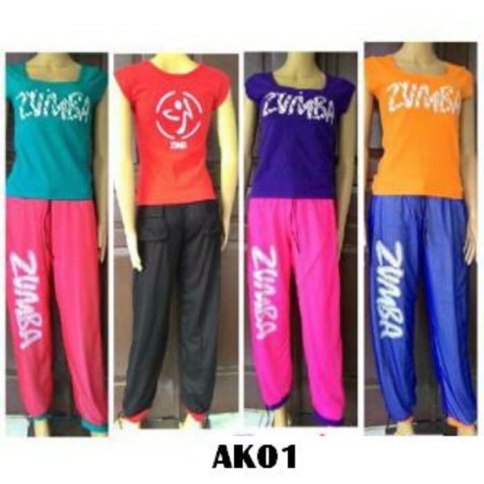 BAJU SENAM / AEROBIK/ZUMBA/YOGA/BAJU SENAM ZUMBA CANTIK