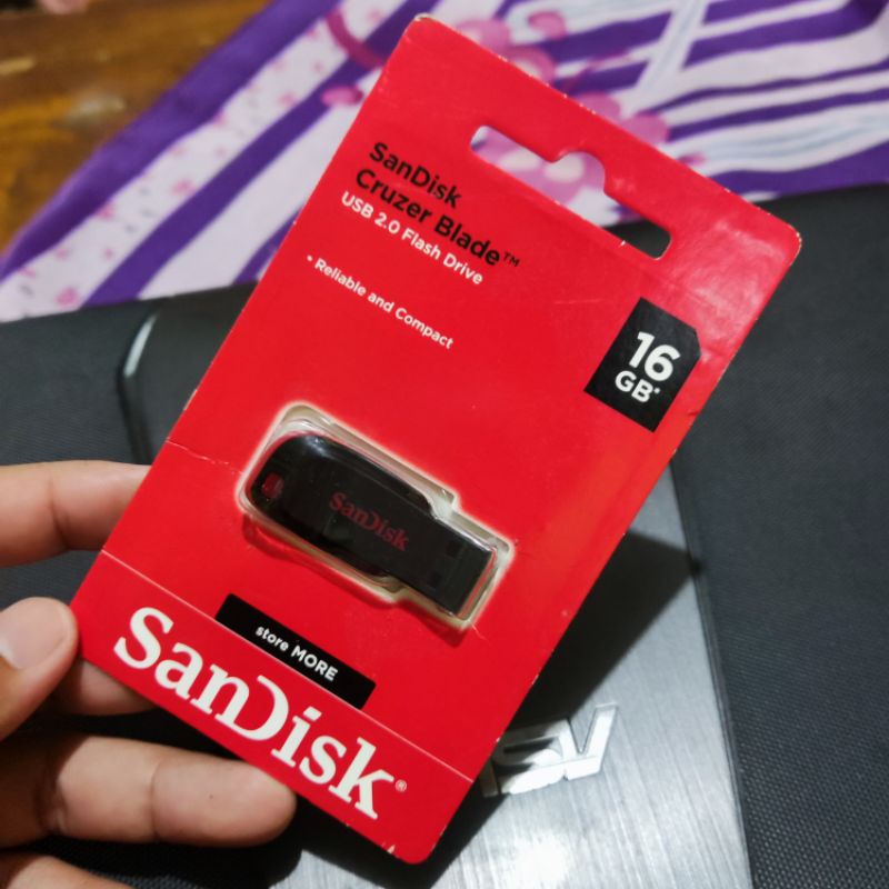 Flashdisk Sandisk 16GB Ori Bergaransi - USB Flash Drive Sandisk Original 16GB