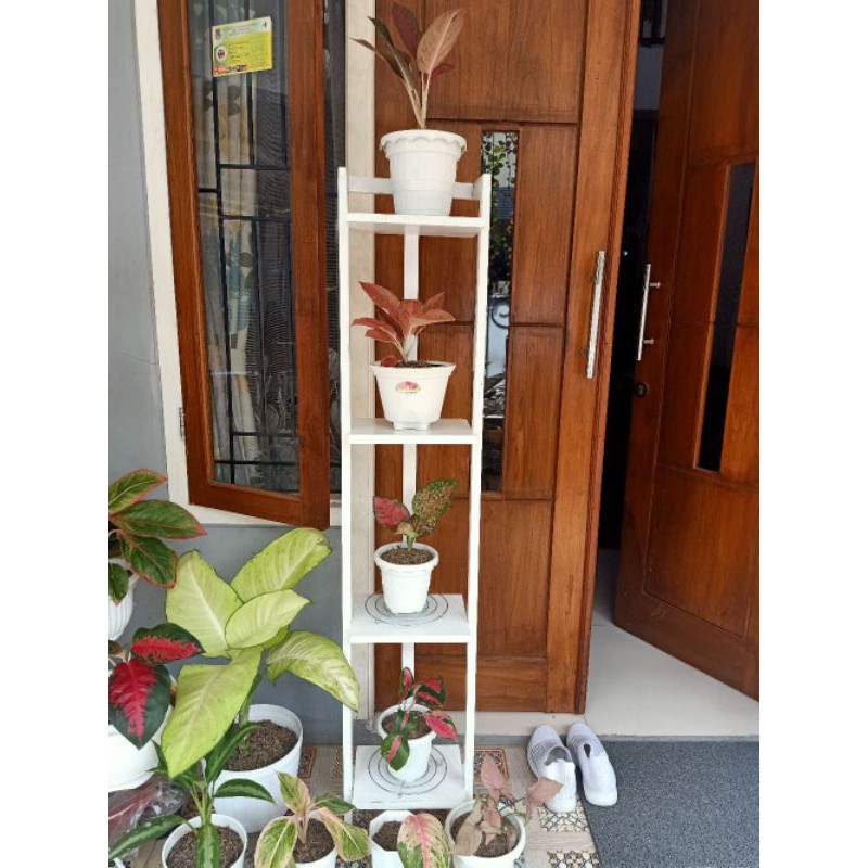 B.Rak bunga kayu || Rak bunga dekorasi || Rak susun ||Rak bunga || Rak dekorasi Rak susun