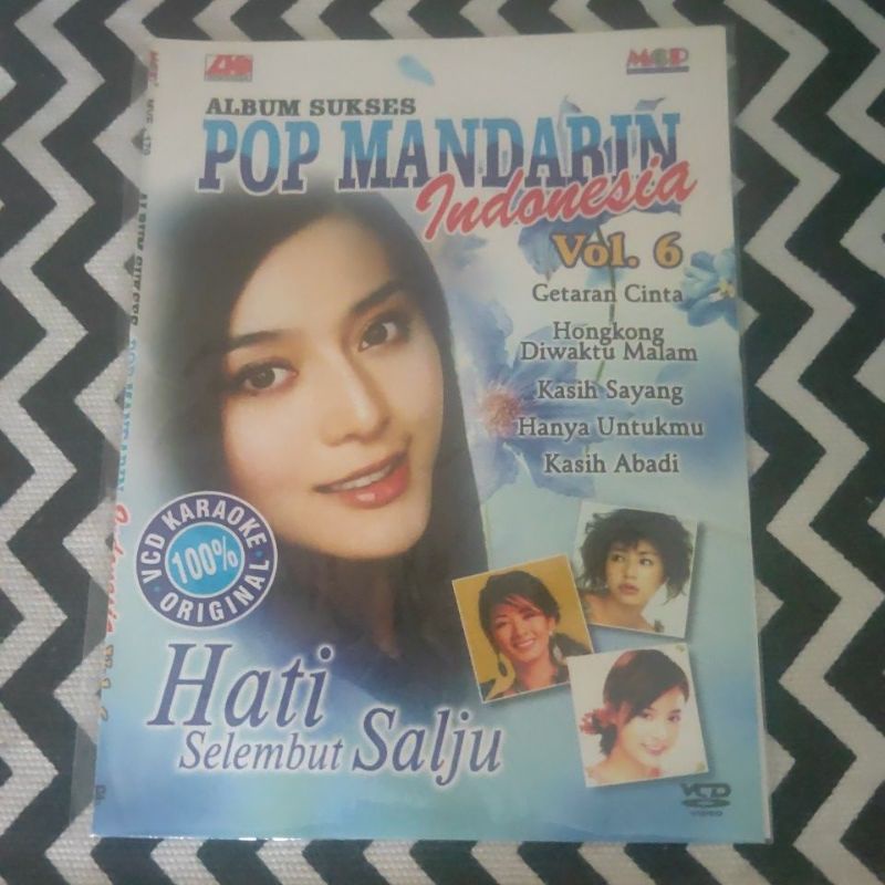 VCD KARAOKE ORIGINAL ALBUM SUKSES POP MANDARIN INDONESIA VOL.6