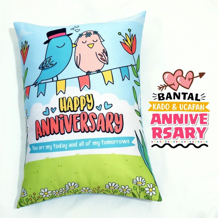 

Spesial Kado Unik Dan Lucu Hadiah Anniversary Tema Love Bird - 30x40cm terbaik