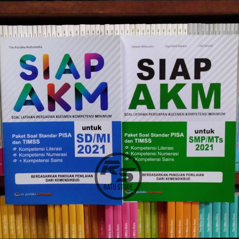 Jual Buku Siap AKM SD SMP 2021 Original PENERBIT CV PUSTAKA ANDROMEDIA ...